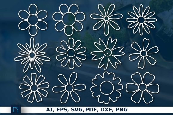 Download Daisy Flower SVG Bundle for Cricut - For cricut Collection
