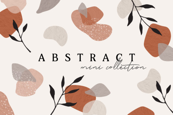 Download Earthy Abstract Shapes | Watercolor - Shape Collection