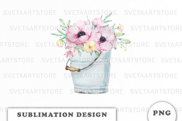 Download Watercolor Spring Flowers Sublimation - Spring flowers sublimation Collection
