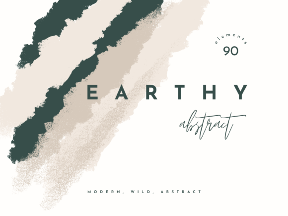 Download Earthy Modern Abstract Shapes - Shape Collection