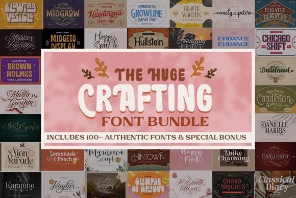 Download The Huge Crafting Bundle - Premium Resources